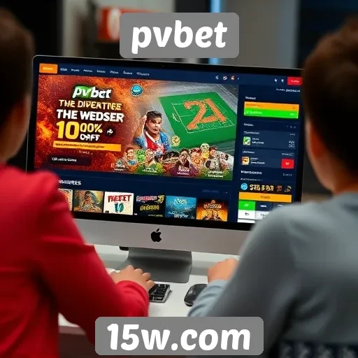 Análise da interface do usuário do site pvbet